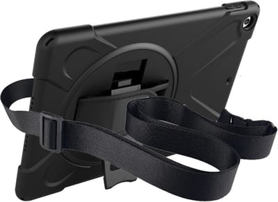 Eiger Peak 500m Back Cover Hoes Zwart Geschikt voor Samsung Galaxy Tab A8