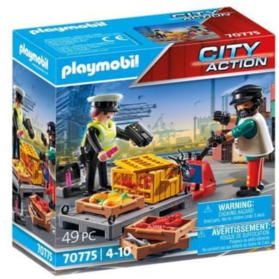 Playmobil 70775 Douanecontrole (kunststof, 4 - 6 jaar)