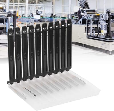 Allecto Metrische Kranen - Tap Boren Set - 10 stuks - M1.6 x 0.35mm - Precisie Gereedschap - Voor Metalen Draadbewerking