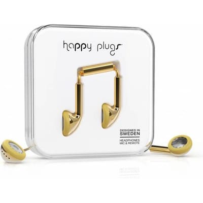 Happy Plugs Earbud - In-ear oordopjes - Goud