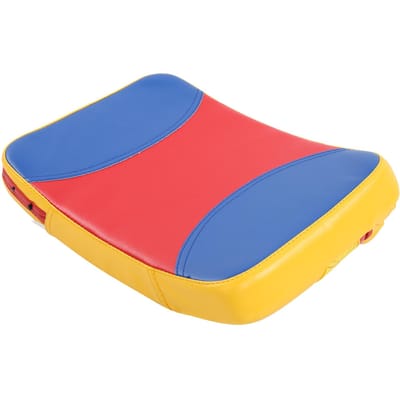 Taekwondo Grijp Horizontaal Boogvormig Borst Doelwit Sanda Training Zijwaartse Trap Pad(Kleine Driekleur ) blue