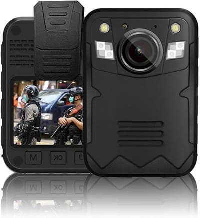 Mini Body Camera - Draagbare Recorder - Veiligheid Vastleggen - 170 Graden Groothoek - 32GB Opslag - Zwart
