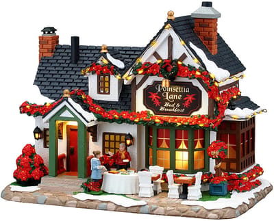Lemax - Poinsettia Lane Bed & Breakfast