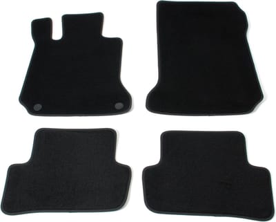 Automatten voor Mercedes C-klasse W204 (2007-2014) - 4-delig - Velours