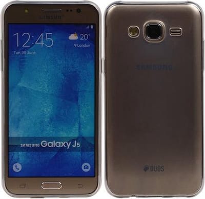 Samsung Galaxy J5 Hoesje Transparant
