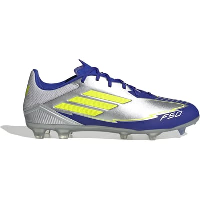 adidas Performance F50 League Messi Firm/Multi-Ground Voetbalschoenen - Unisex - Zilver