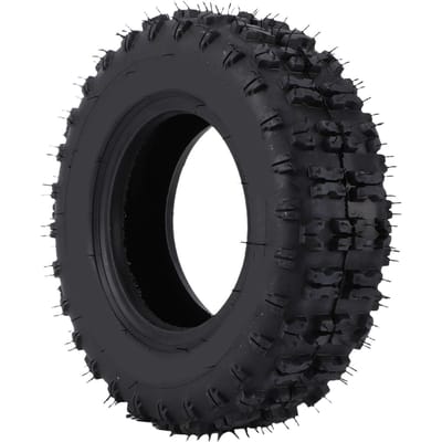 4.10 6 Tubeless Band Antislip Anti-Explosie Band voor Sneeuwblazer Tuinfrees Go-Kart Chinese ATV Quad Gazonmaaier black