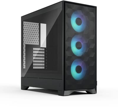 Boitier PC - FRACTAL DESIGN - FD-C-POA2A-03 - Pop 2 Air TG RGB - Format ATX - 3 ventilateurs a pales profilées - Noir
