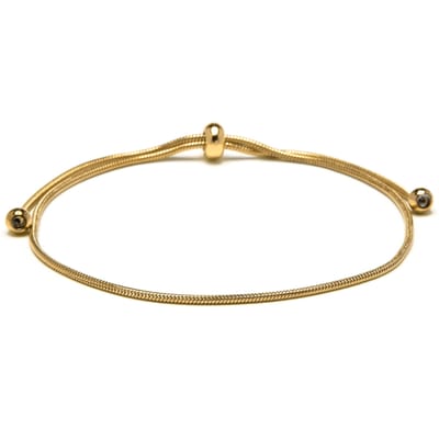 Luxenter Armband met 18-karaats geelgouden afwerking - Liwani