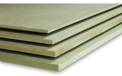MDF Plaat 25x50cm - 2.00 mm dik (2 stuks) - Houtplaatjes voor DIY, Modelbouw en Creatieve Projecten