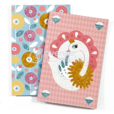 Creatieve doos met glitterkaarten Avenue Mandarine