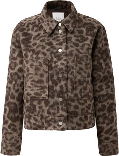 Leopardprint Jas Dames QS