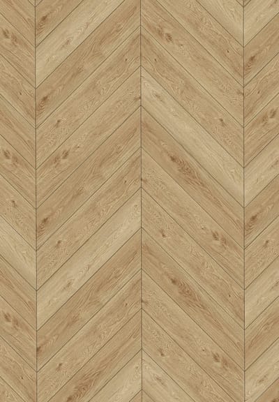 Mexen Anniston vinylpanelen Franse visgraat 650 x 127 mm SPC 6,5 mm, onderlaag IPEX 1,5 mm, 4 V-groef, Eik - F1283