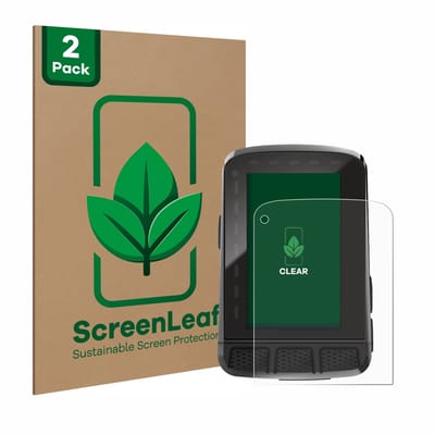 2 Stuks Screenprotector voor Wahoo Elemnt Roam V2 GPS - Hoogwaardige Beschermfolie transparant