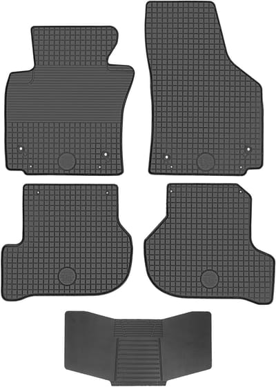 Max-Dywanik DOMA Serie - Rubbermatten Set - Universale Bescherming - Hoogwaardige Kwaliteit - Zwart