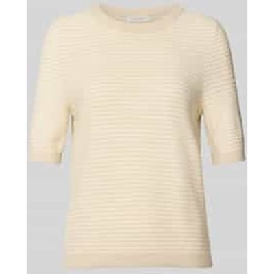 Gebreide pullover met 1/2-mouwen