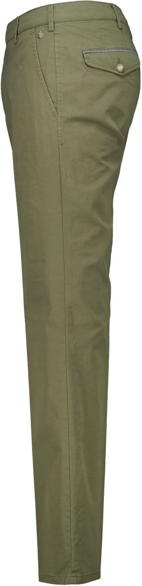 Meyer - Broek Olijf Meyer 336 Paris Chino Olijf 1-5073