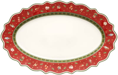 Villeroy & Boch Toy's Delight Serveerschaal - ovaal - 50 x 31 cm - Kerst