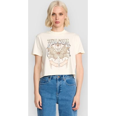 Volcom Dial Crop T-Shirt wit