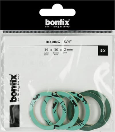 Bonfix HD-ring 5/4″ (39 x 30 x 2mm) 5st
