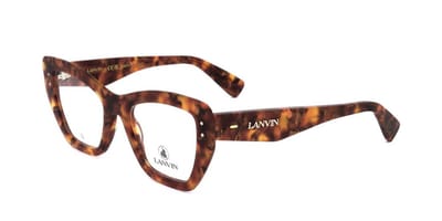Lanvin LNV2656 Amber tortoise 50/19/145 WOMAN Brilmonturen