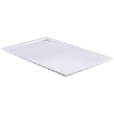 HSK acrylic shower tray super flat 90 x 160 with integrated white drain channel narrow 542516004white