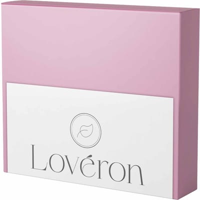 Lovéron kussensloop - Katoen - 2 stuks - 40x60 cm - Roze