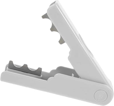 Stekelsnijder - Bloemenreiniger Tang - Bloemschikken Vereenvoudigen - Ergonomische Antislip Grip - 14 cm Lengte - Wit