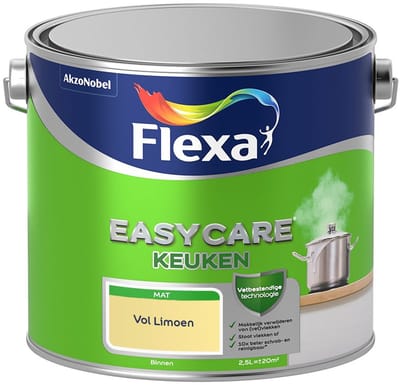 Flexa - Easycare Keuken - Vol Limoen - Mengverf - 2,5 L