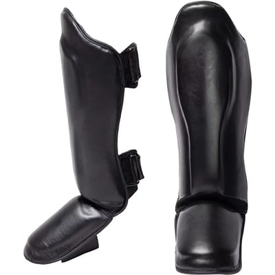 Gorilla Wear Mosby Scheenbeschermers - Zwart - L
