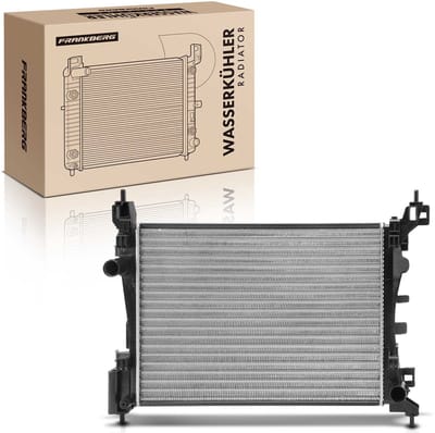 Frankberg 1x Radiator Koelvloeistofradiator Motorradiator voor Fiat