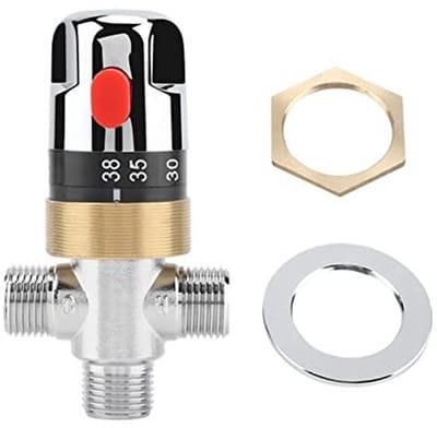 Allecto - Massief messing thermostatische mengkraan - Thermostaat