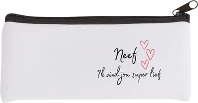 Akyol - neef ik vind jou super lief Etui - Neef - de liefste neef - verjaardag - cadeautje voor neef - neef artikelen - kado - geschenk - 20 bij 9 cm