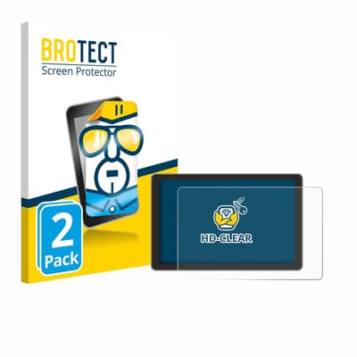 BROTECT - Screenprotector voor Victron Energy GX Touch 70 BPP900455070 - Folie Beschermfolie transparant 2 Stuks