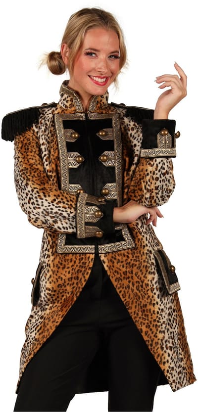 Thetru Carnavalsjas Dames - Panther Queen - Volwassenen - Maat L
