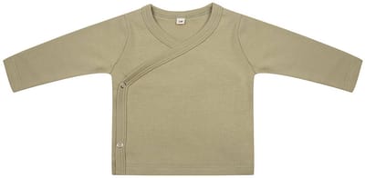 Little indians overslag shirt - Sponge - Groen - Little Indians - Maat 50 - 0/1 maand