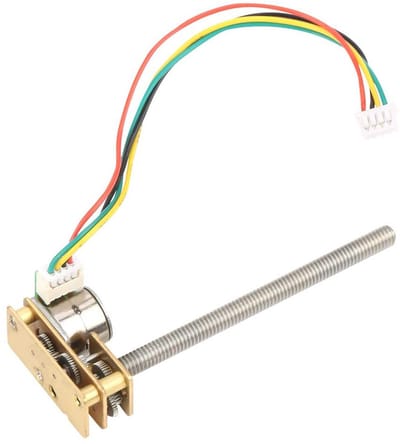 DC Motor - Gelijkstroommotor Tandwielmotor - Hobby Projecten - Hoge Koppel Lage Snelheid - DC 5V 15rpm - Zilverkleurig