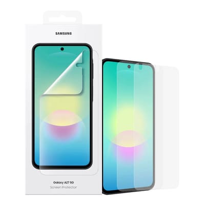 Samsung Screenprotector - geschikt voor Samsung Galaxy A27 - Transparant