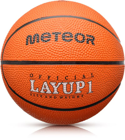 Meteor Layup 1 - Basketbal - oranje, maat
