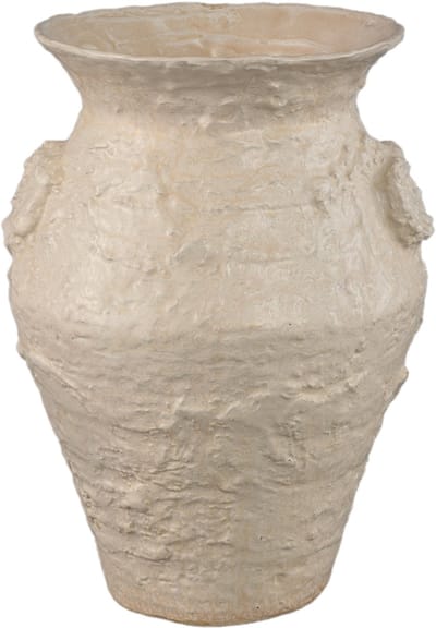 PTMD Kruik Leandra - 22x22x31 cm - Keramiek - Beige