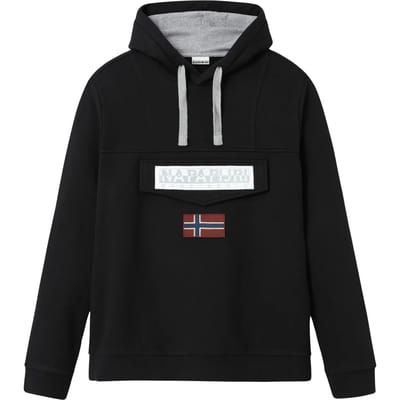 Sweatshirt Napapijri à capuche Burgee