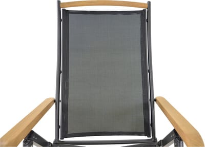 Standenstoel Monza - zwart (Set van 2)