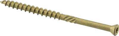 Houtschroeven - Afwerkingsschroeven - Vlonders Maken - Zoutnevel Test - 1 5/8 inch - Brons