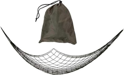 Nylon Touw Hangmat - Nethangmat Reizen - Buiten Ontspannen - Handgeweven Comfort - 200 x 80 cm - Niet gespecificeerd
