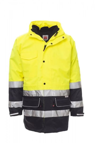 Payper Security - fluorescent yellow/navy blue - XL