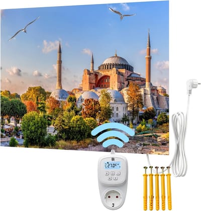 Infrarood Verwarmingspaneel met UV-Bedrukking - 80x60 cm - Istanbul Beeld
