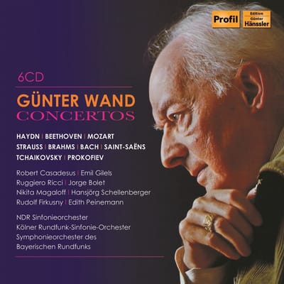 NDR Sinfonieorchester, Kölner Rundfunk-Sinfonie-Orchester, Günter Wand - Günter Wand Concertos (6 CD)
