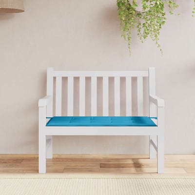 vidaXL - Tuinbankkussen - 100x50x3 - cm - oxford - stof - blauw