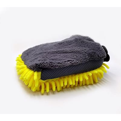 Grote Microvezel Autowashandschoen Waterdichte Chenille Handschoenen Dikke Autoreinigingshandschoen Wax Detailing Autoverzorging Dubbelzijdige Handschoen