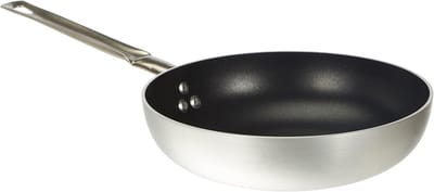 Ronde Koekenpan met Hoge Rand en RVS Steekhandvat 24 cm - Gemaakt in Italië
